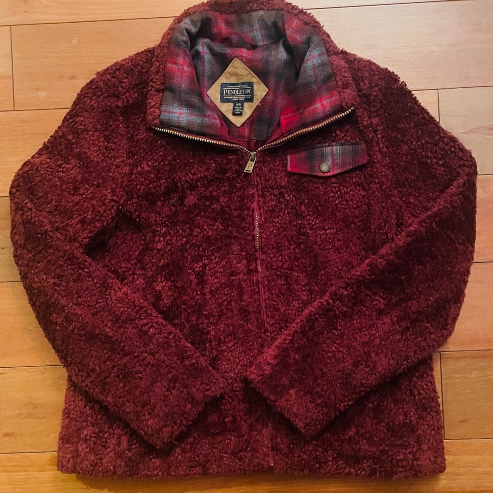 Pendleton Burgundy Ski Jacket